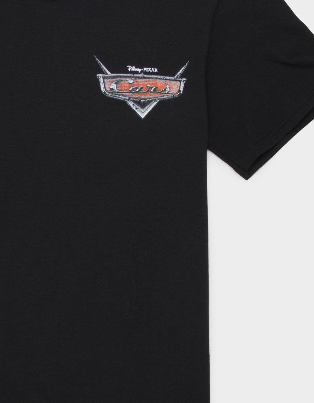 DISNEY Pixar Cars Lightning McQueen Racer Boys Tee - BLACK