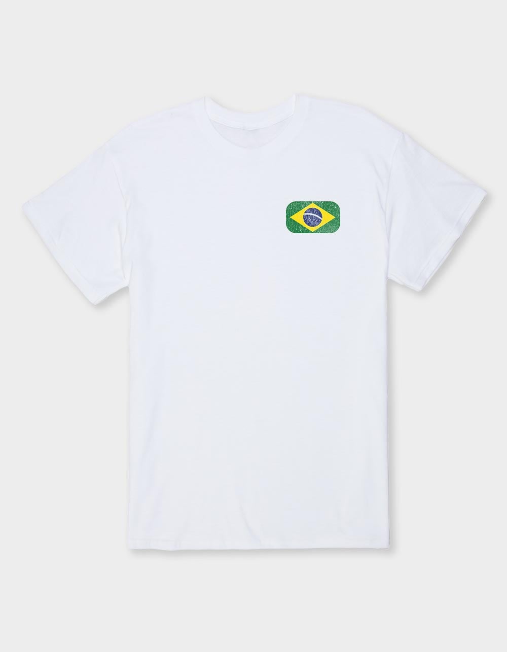 BRAZIL Beach Soccer Unisex Tee - WHITE