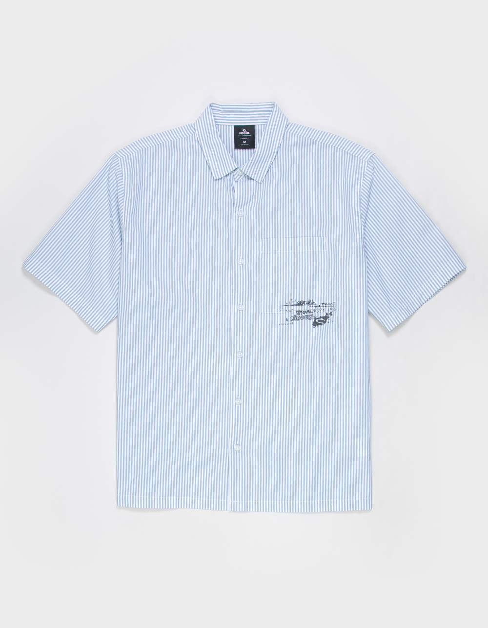 RIP CURL Inner Visions Mens Button Up Shirt - DENIM