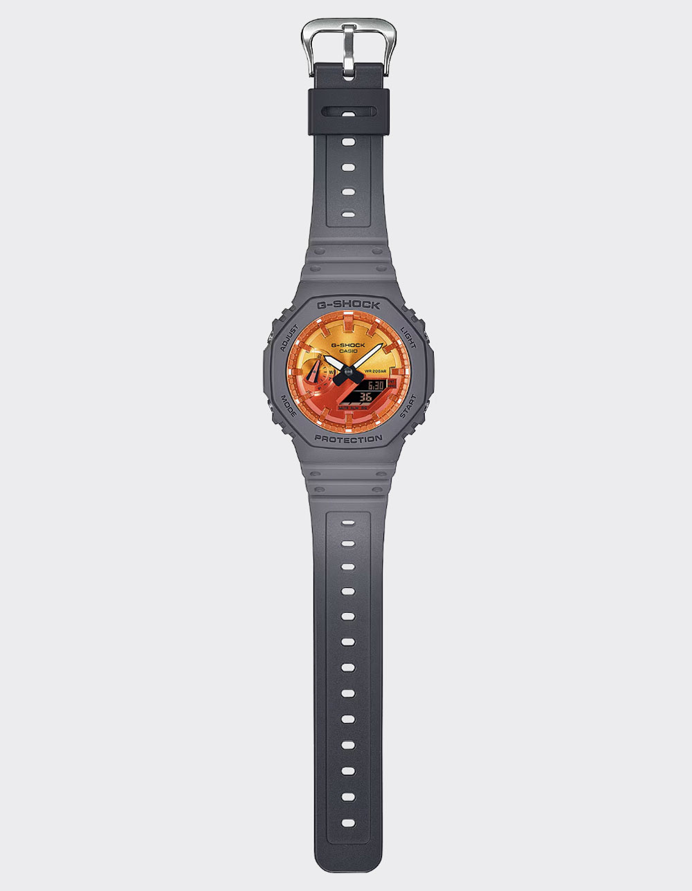 G-SHOCK GA2100FL-8A Watch - GRAY FLAME
