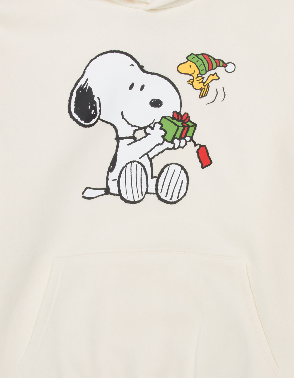RSQ x Peanuts Snoopy Gift Mens Hoodie - OFF WHITE