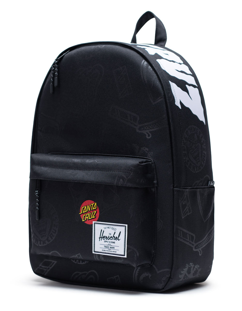 HERSCHEL SUPPLY CO. x SANTA CRUZ Classic XL Black Backpack BLACK Tillys