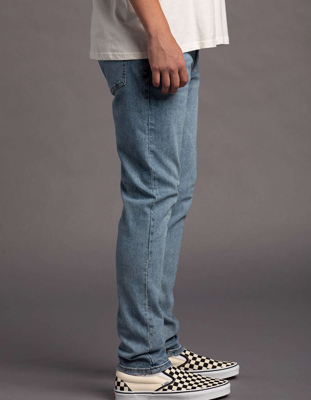 RSQ Mens Slim Taper Jeans - MEDIUM WASH