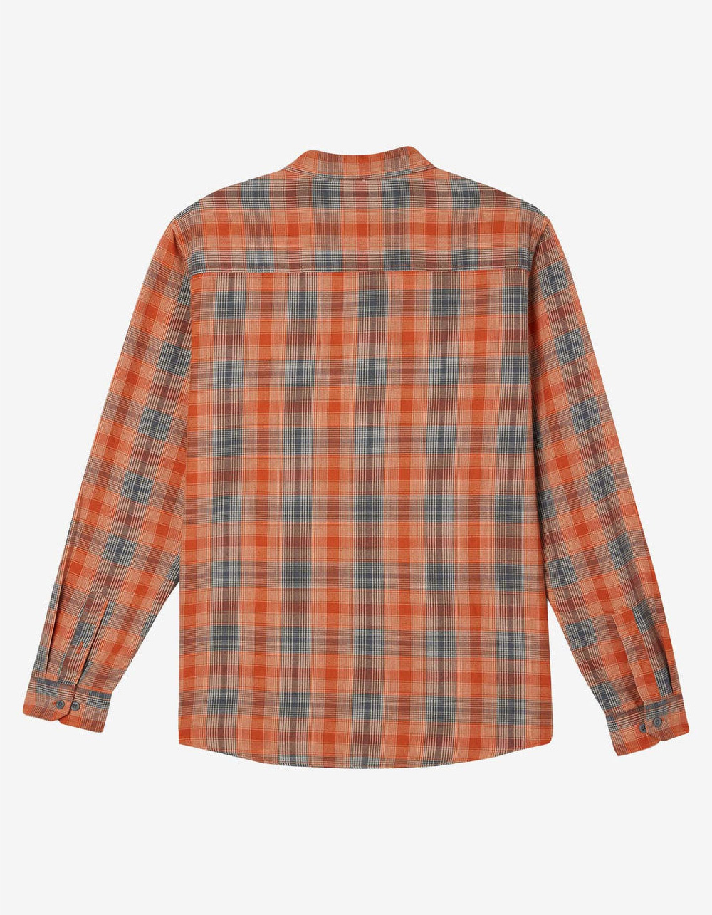 O'Neill Men's Blurred Flannel Shirt - 100% Cotton, Jacquard Stripe, Chest Pocket