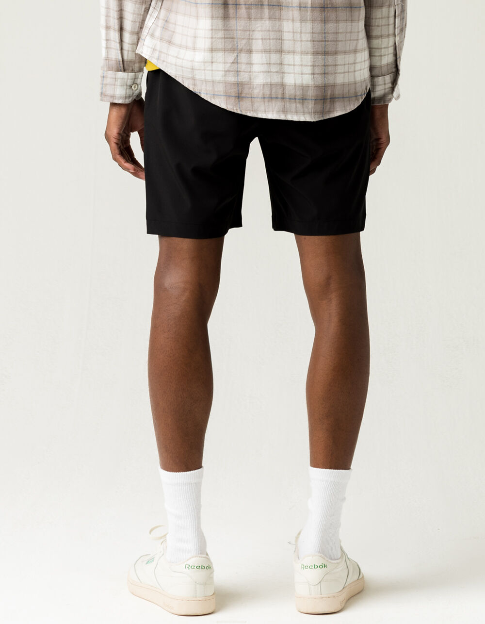 RSQ Short Mens Black Hybrid Shorts BLACK Tillys