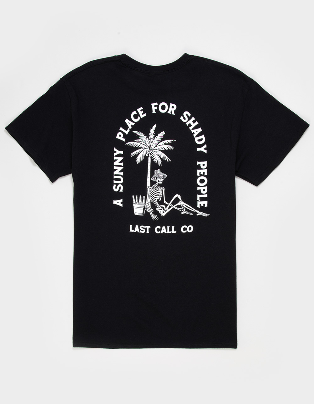 LAST CALL CO. Shady People Mens Tee - BLACK