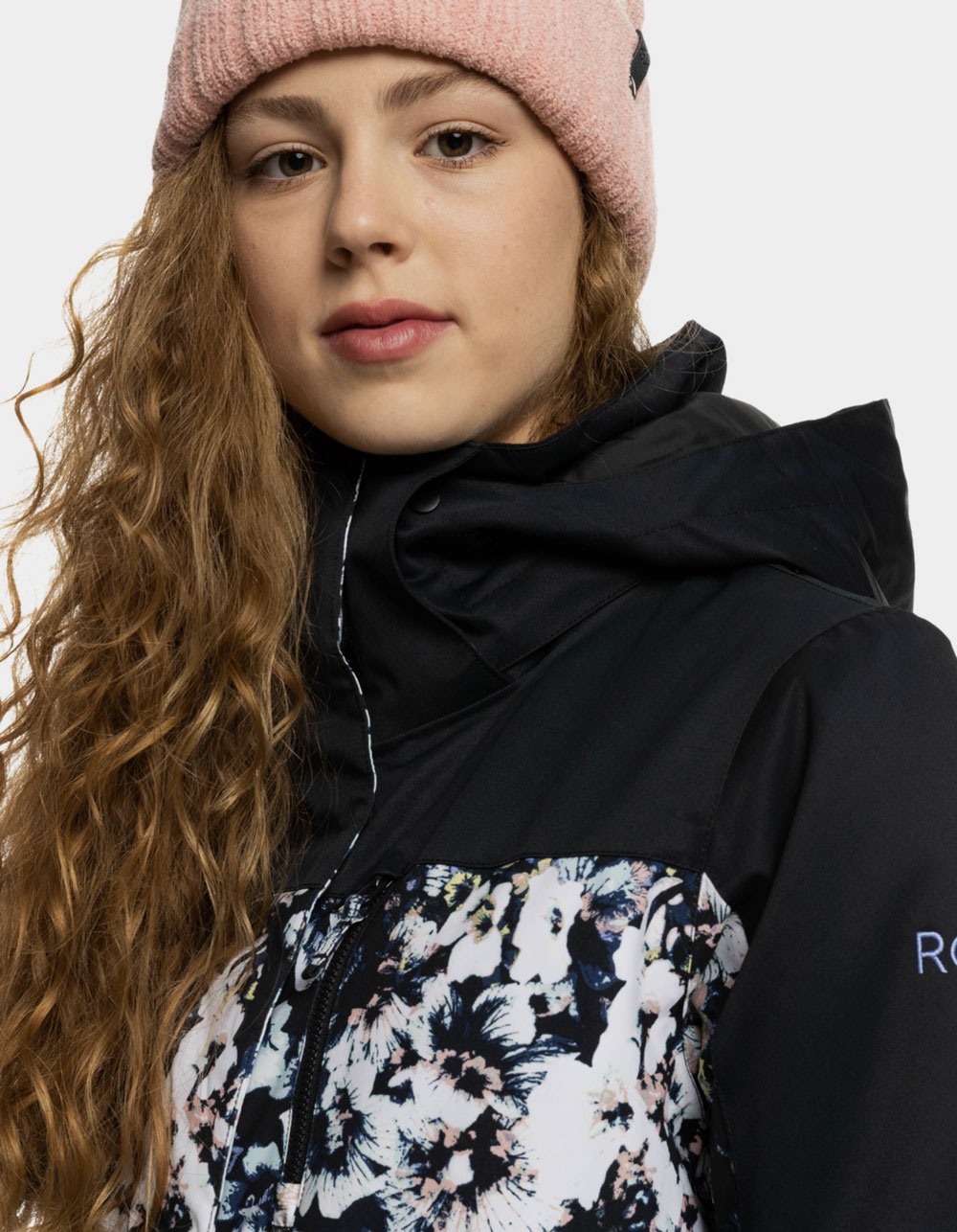 ROXY Jetty Block Womens Snow Jacket BLK/MULTI Tillys