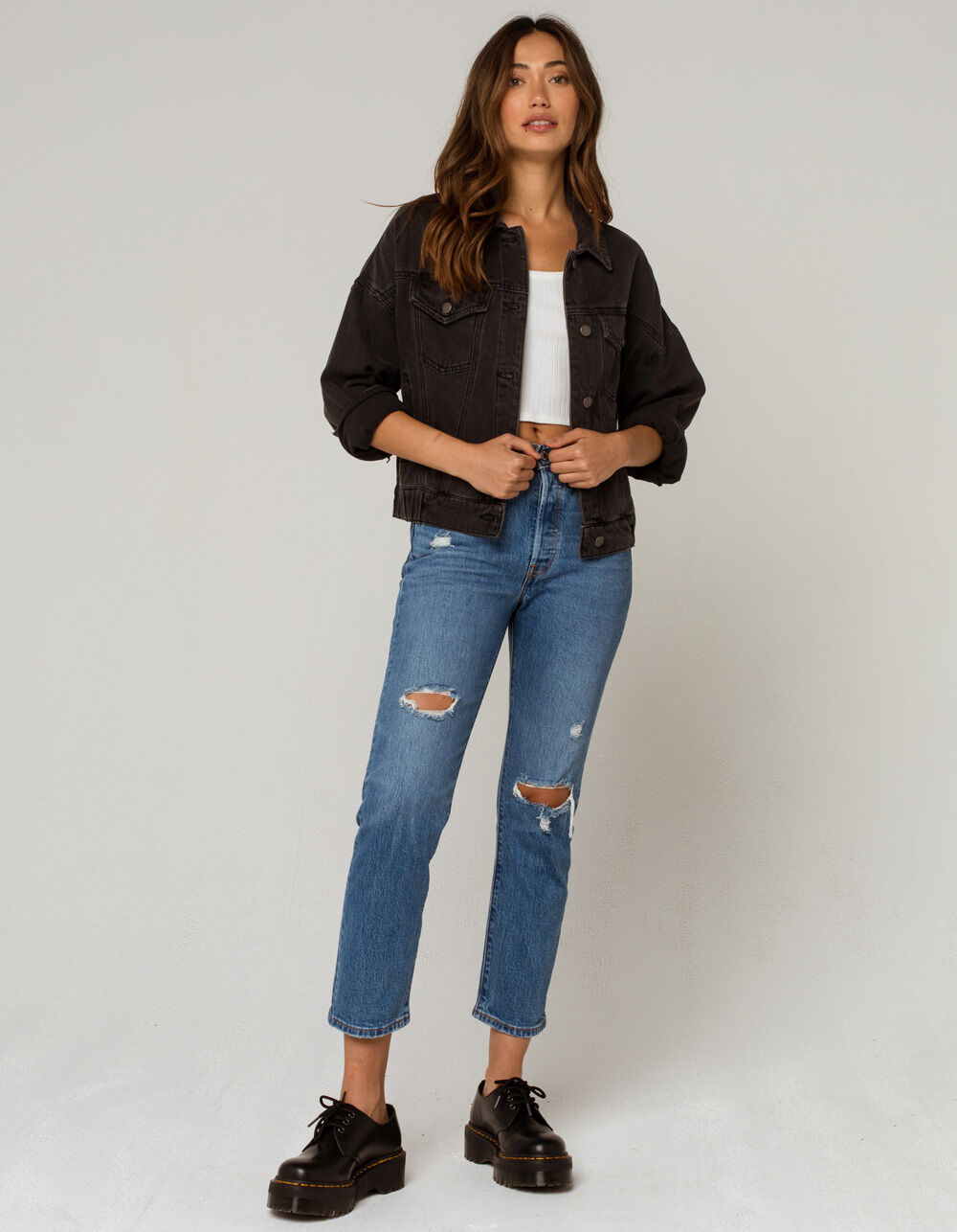 RSQ Collective Cinched Waist Womens 