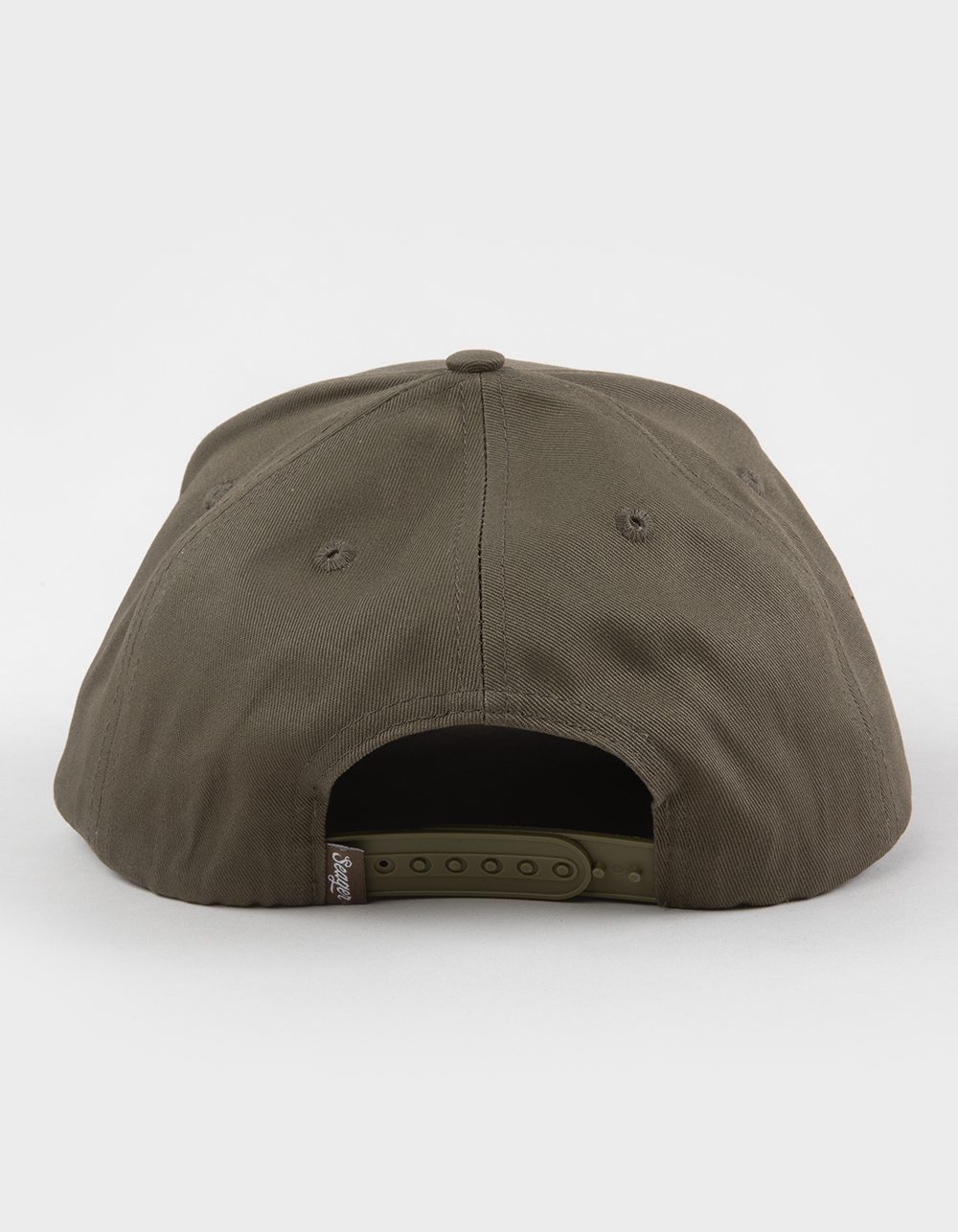 SEAGER Los Rios Twill Snapback Hat - MOSS
