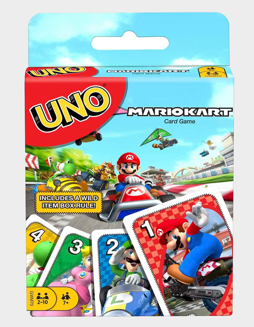 UNO Mario Kart Card Game - MULTI