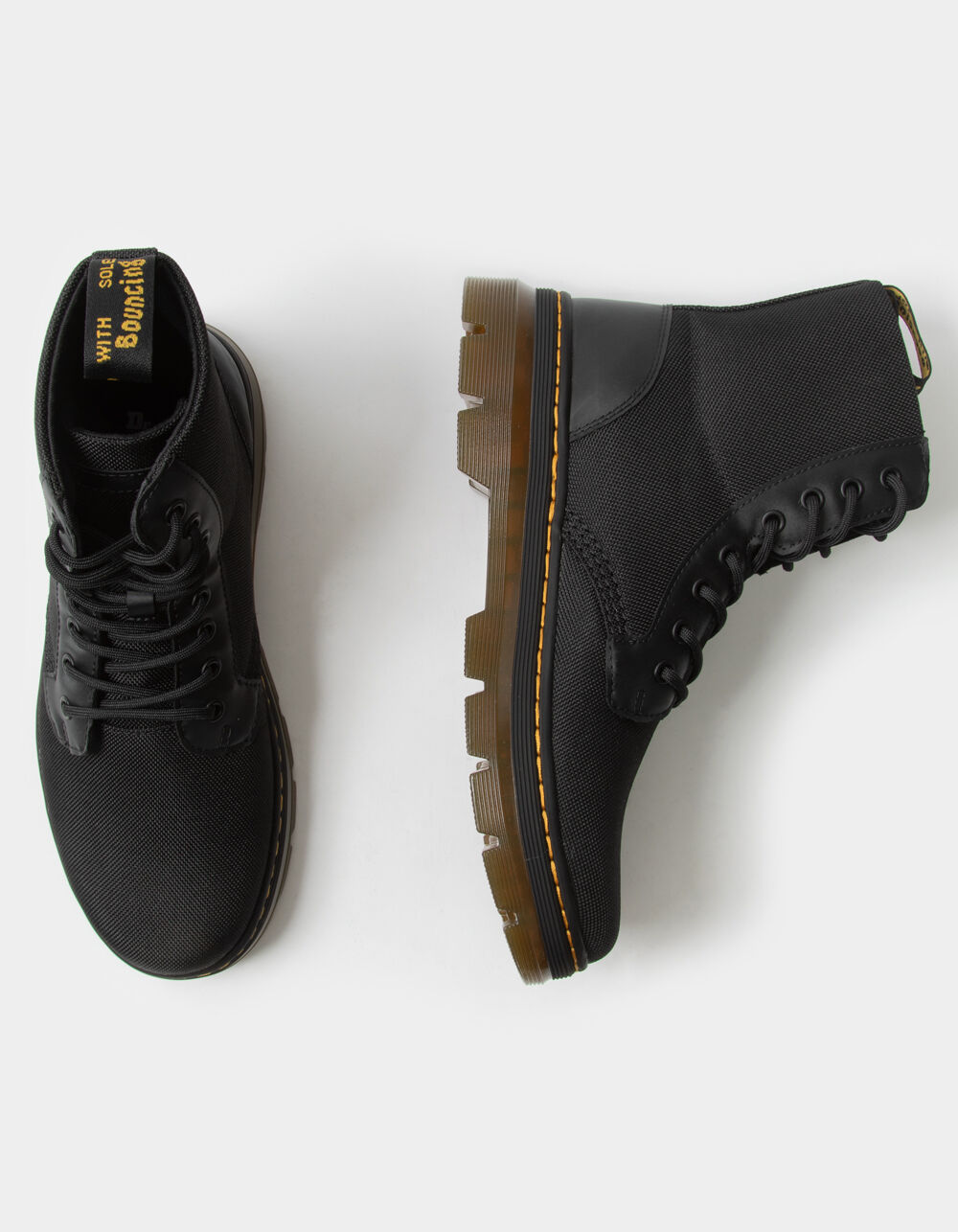 DR MARTENS Combs Mens Boots - BLACK 