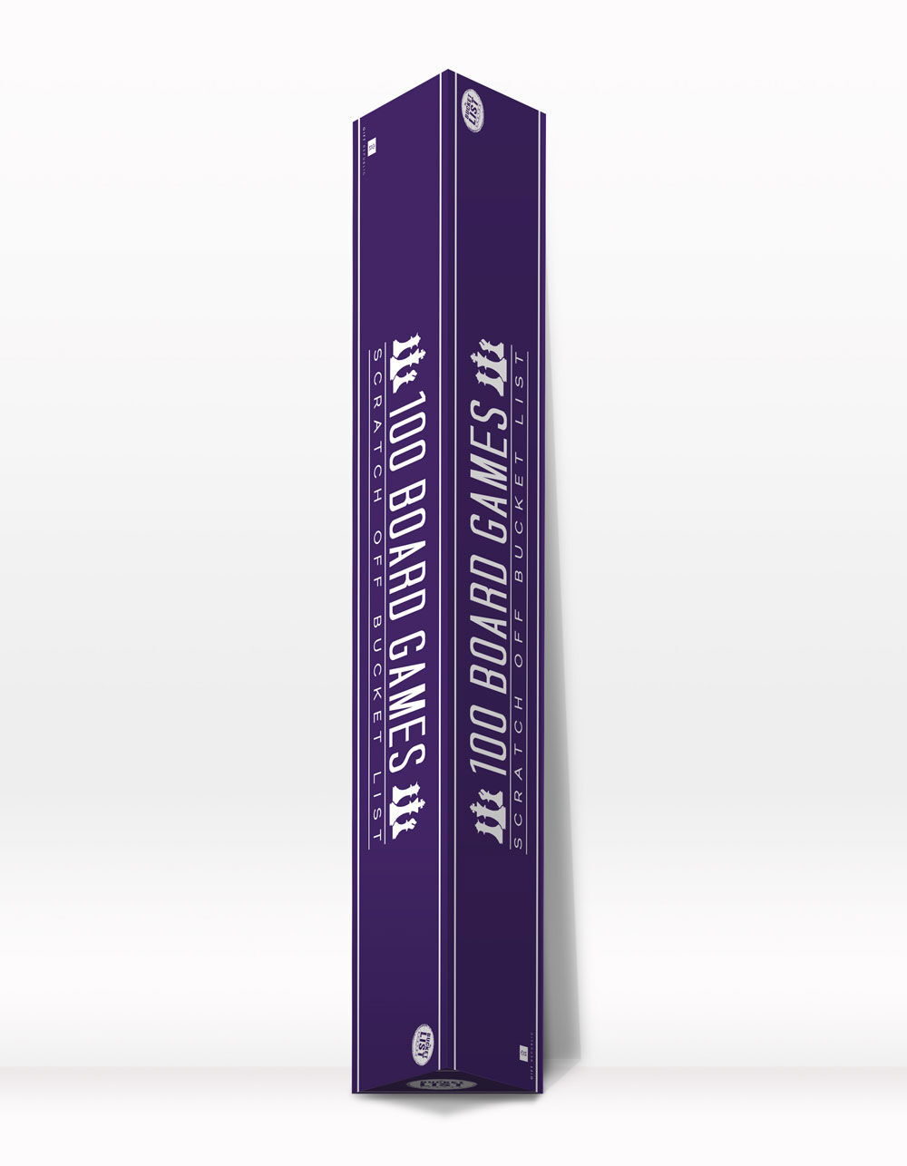 100 Board Games Bucket List Poster MULTI Tillys