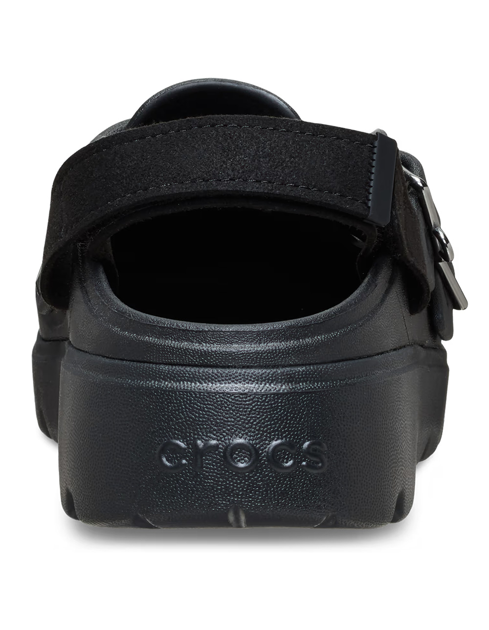 CROCS Loaferette Womens Clogs - BLACK
