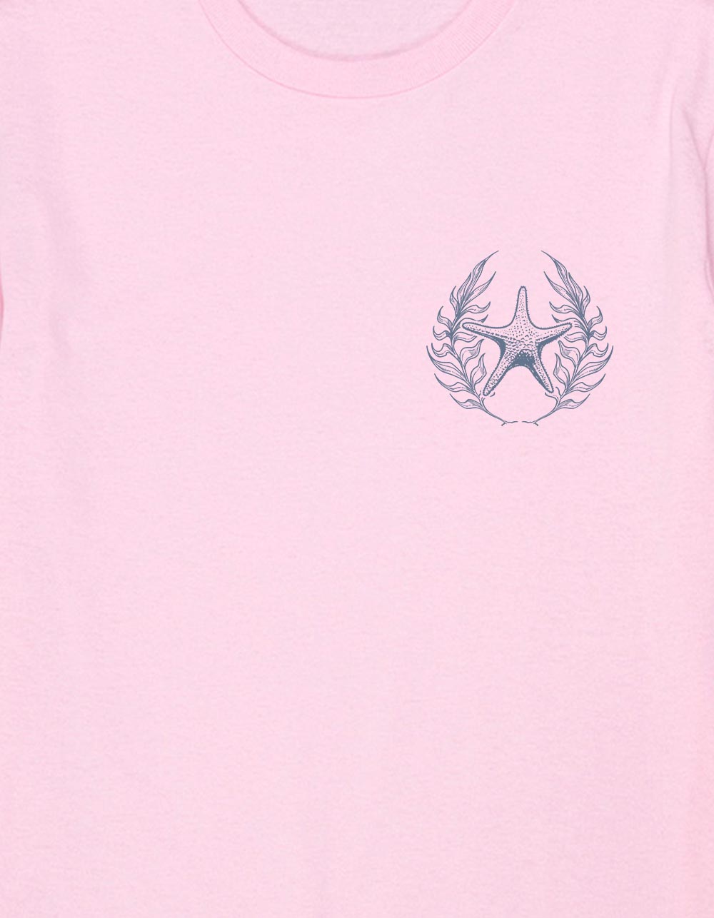 BIG SUR Coastal Paradise Unisex Kids Tee - LIGHT PINK