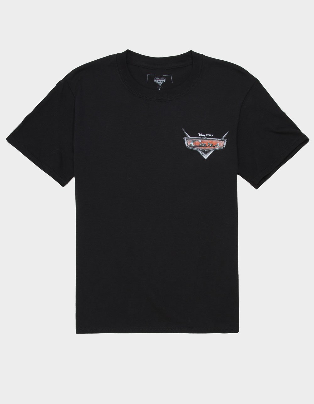 DISNEY Pixar Cars Lightning McQueen Racer Boys Tee - BLACK