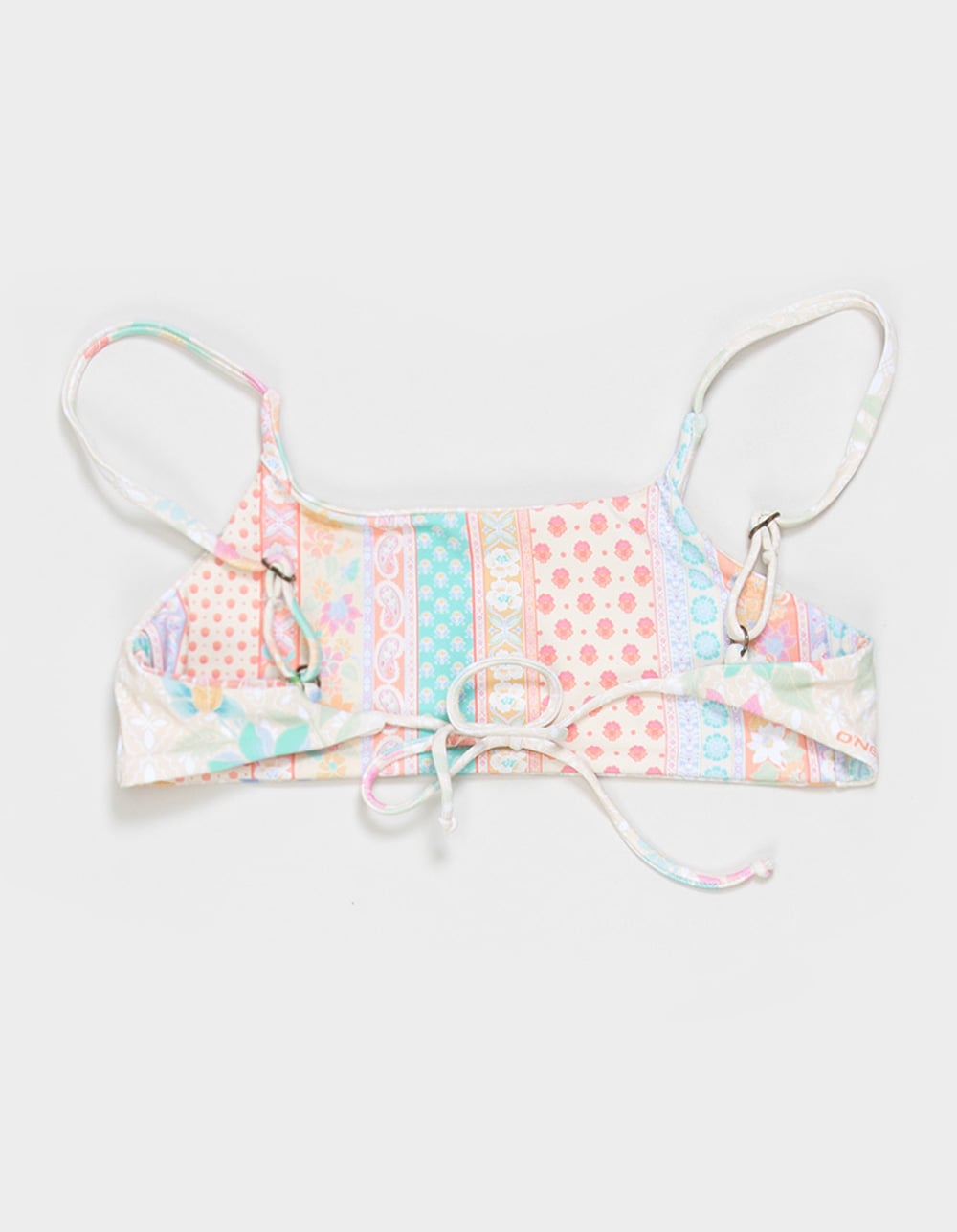 O'NEILL Bali Floral Reversible Girls Bralette Bikini Set - Cream Combo