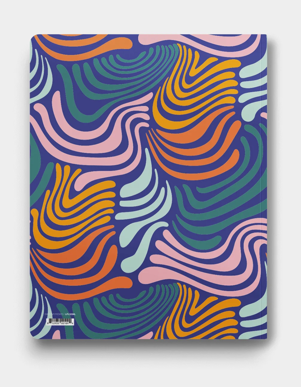 DENIK Groovy Moves Large Layflat Notebook - BLUE COMBO | Tillys