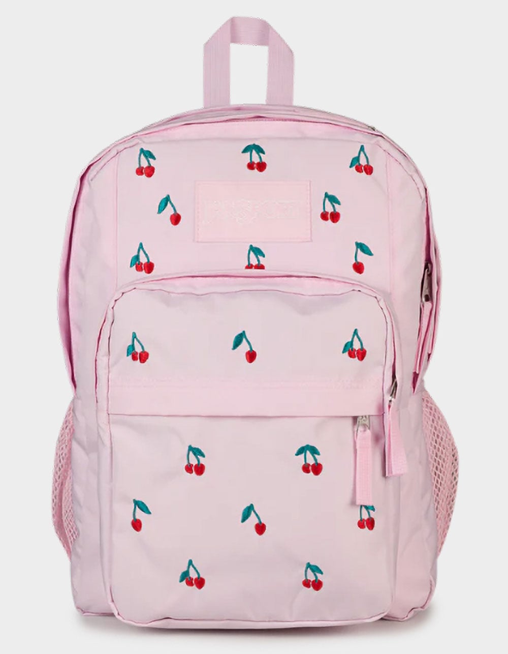 JANSPORT Big Plans FX Backpack - PINK ICE CHERRY EMBROIDERY