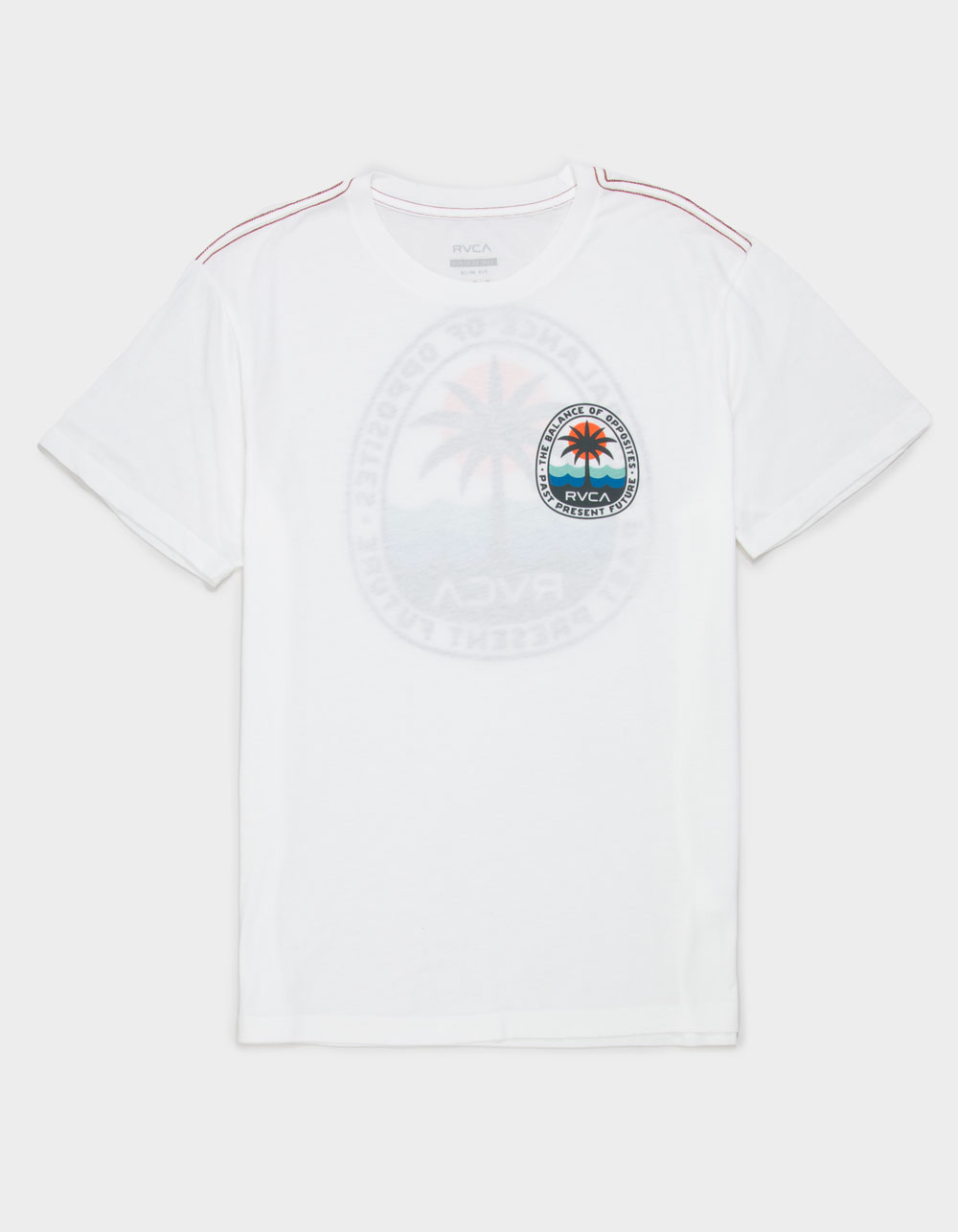 RVCA Palm Patrol Mens Tee - WHITE