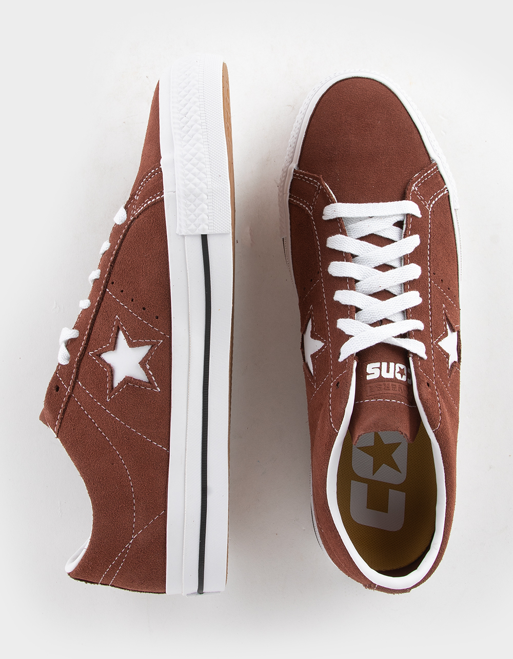 CONVERSE One Star Pro Mens Skate Shoes BURNT RED Tillys