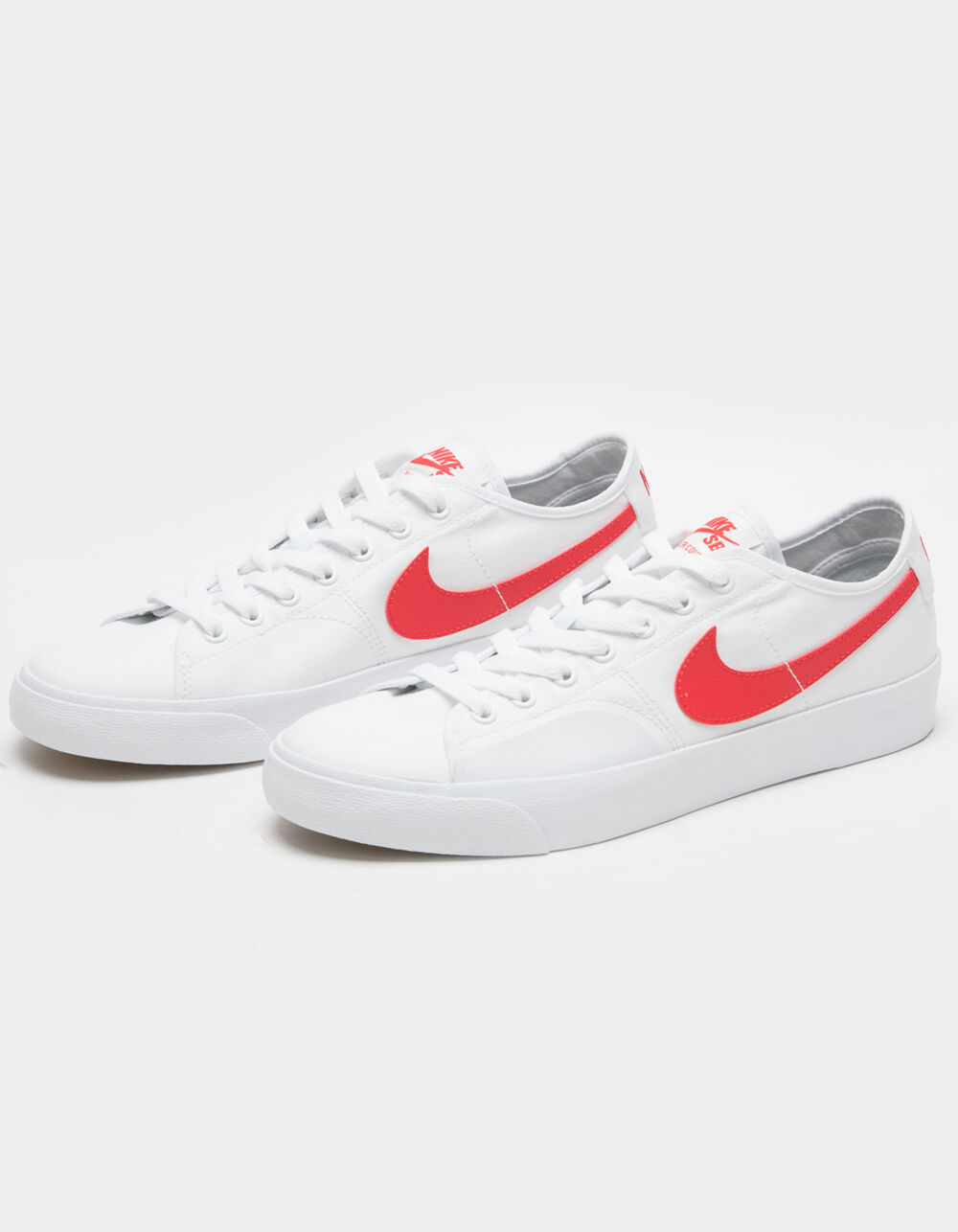 NIKE SB BLZR Court Womens Shoes - WHITE 