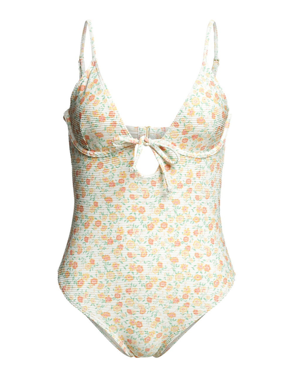 BILLABONG Aint She Sweet Tanlines Womens One-Piece Swimsuit - WHITE ...