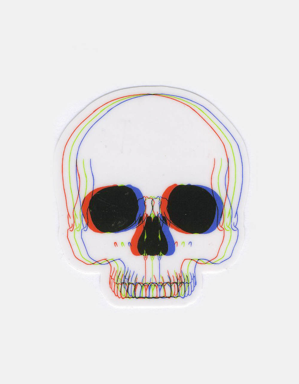 STICKER CABANA Blurry Skull Sticker