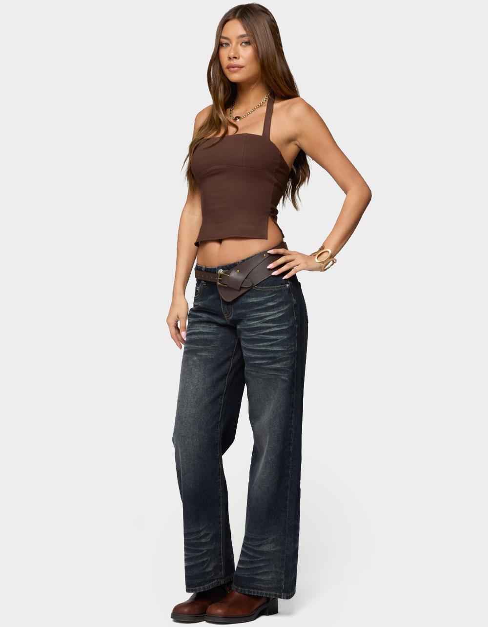 EDIKTED Dara Halter Top