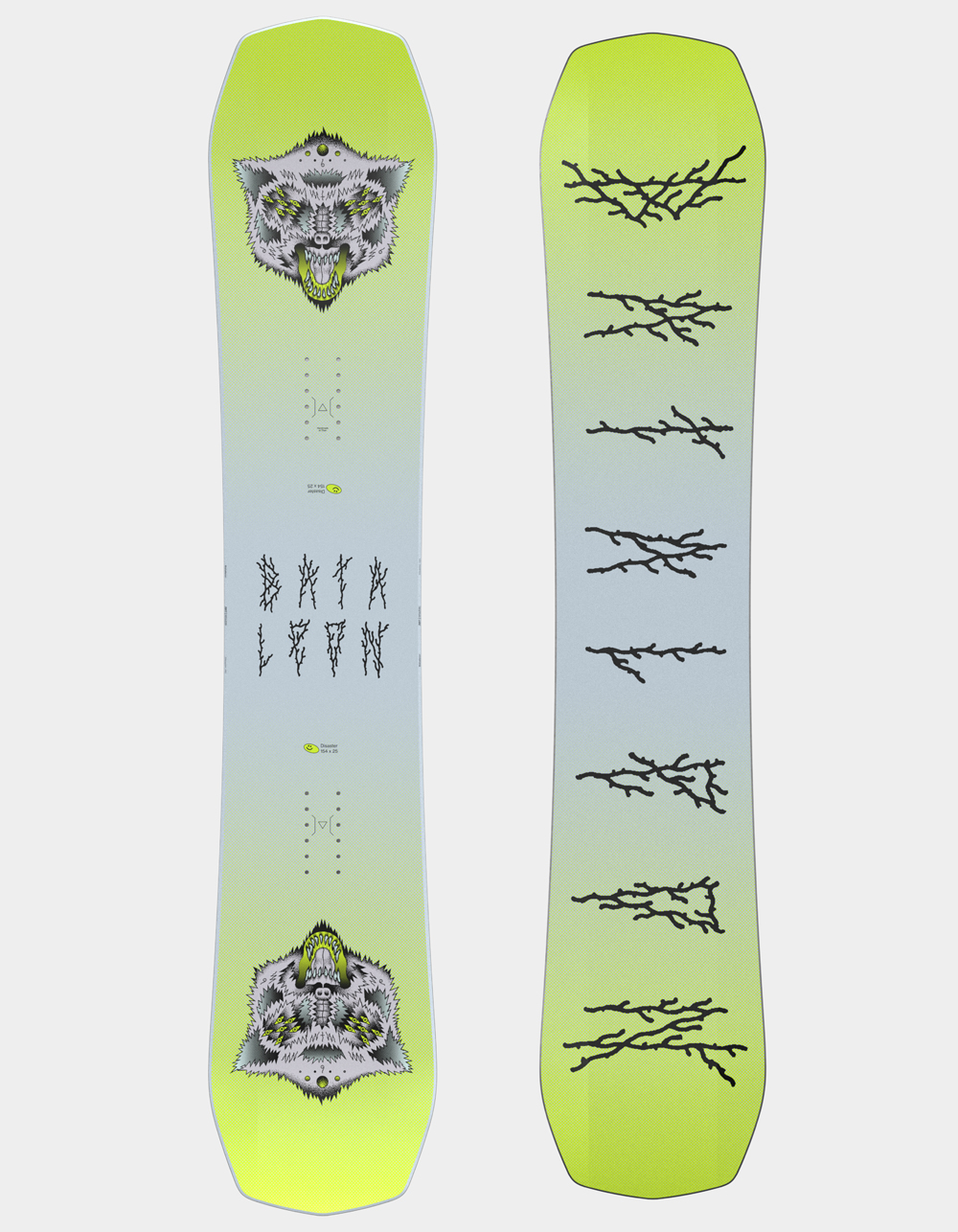 BATALEON Disaster Mens Snowboard - MULTI