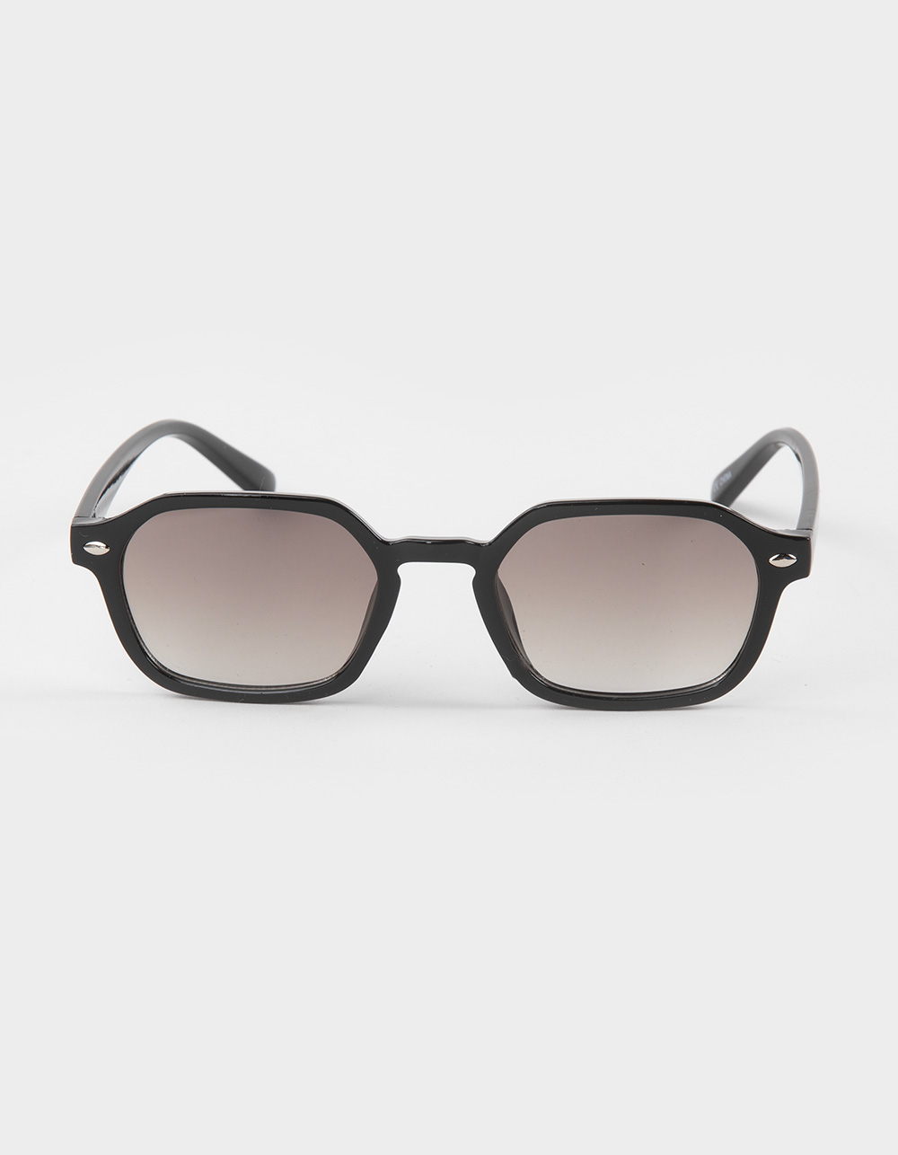 RSQ Thin Rectangle Sunglasses - BLACK COMBO