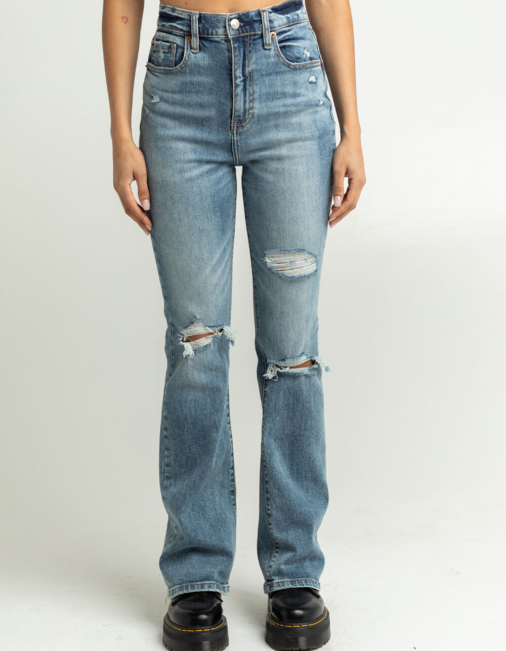 DAZE DENIM Go Getter High Rise Flare 