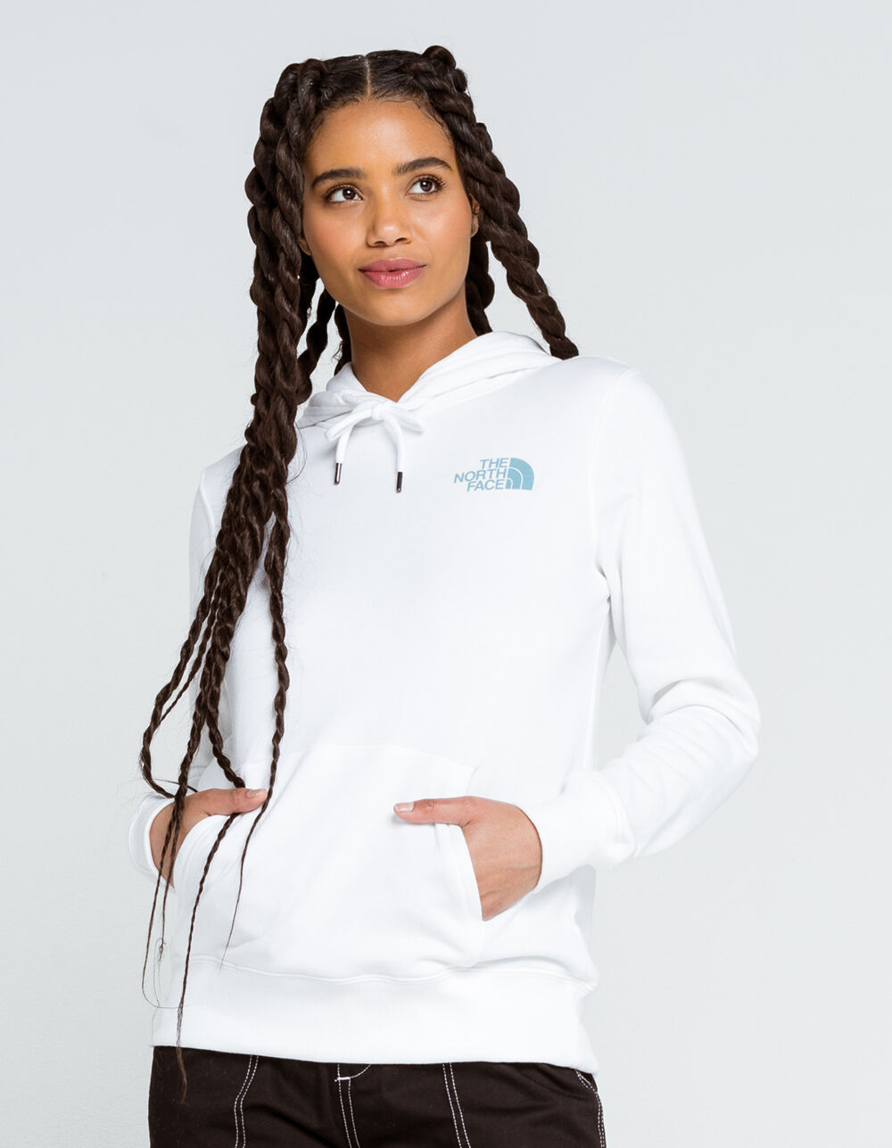 THE NORTH FACE Box NSE Womens White Hoodie - WHITE | Tillys