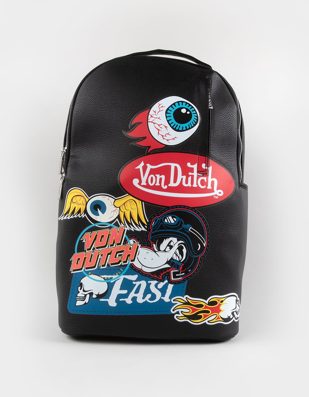 VON DUTCH Backpack - BLK/MULTI