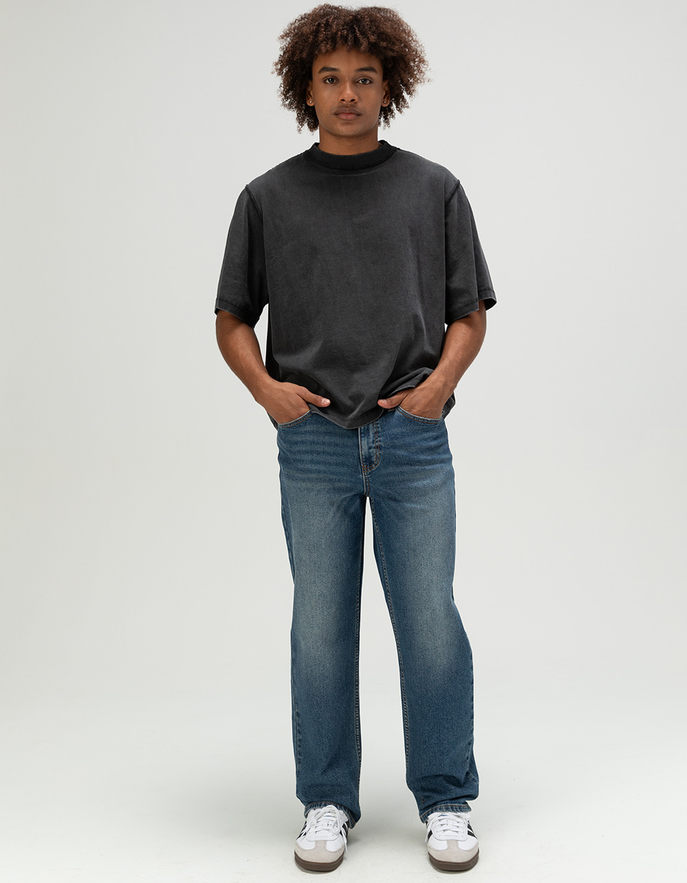 RSQ Mens Straight Jeans - Dark Wash