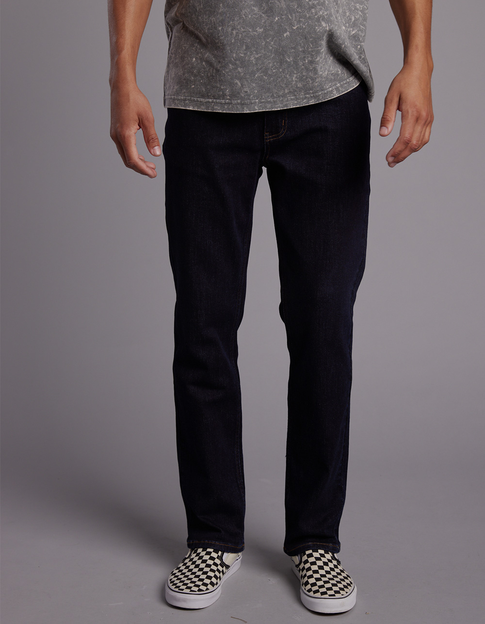 RSQ Mens Slim Straight Vintage Flex Jeans - DK DENIM | Tillys