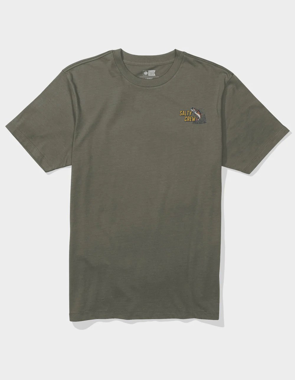 SALTY CREW Live Bait Mens Tee - OLIVE