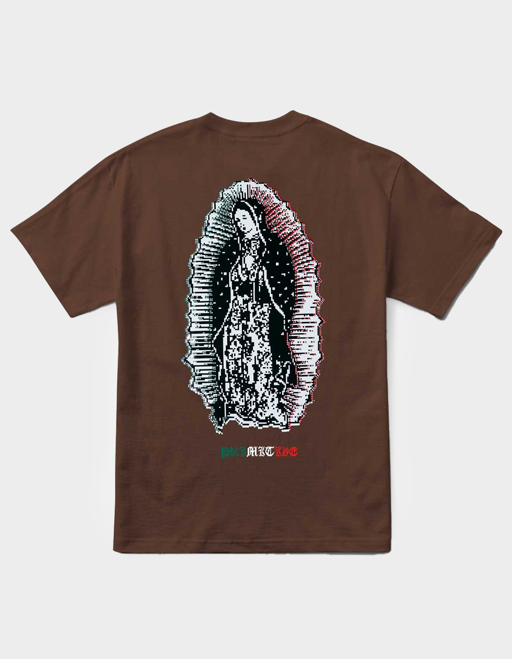 PRIMITIVE Glory Mens Boxy Rhinestone Tee - BROWN