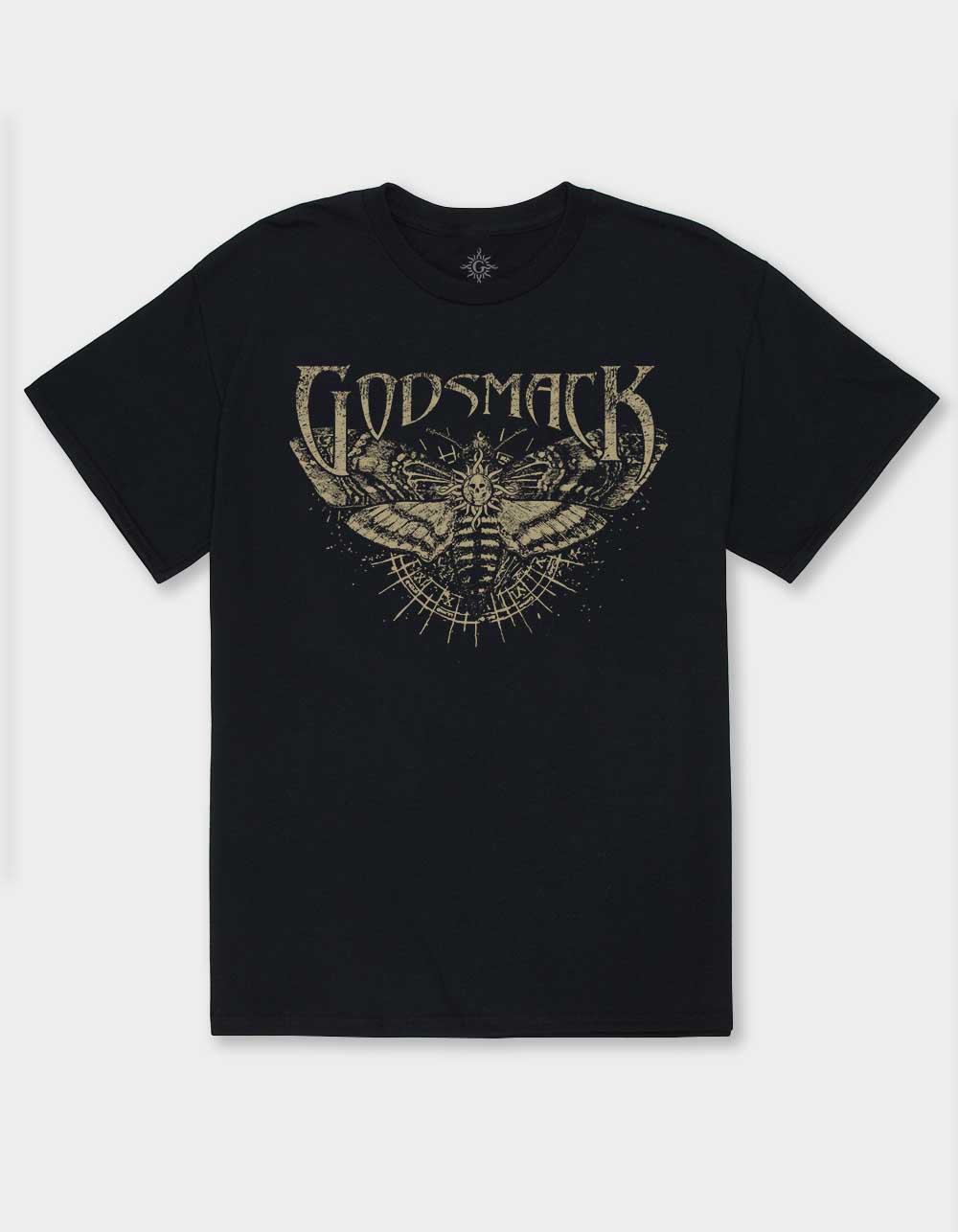 GODSMACK Sun Moth Unisex Tee - BLACK