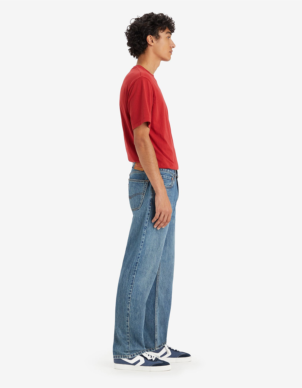 LEVI'S 555™ Relaxed Straight Mens Jeans - Wish You Would MEDIUM WASH