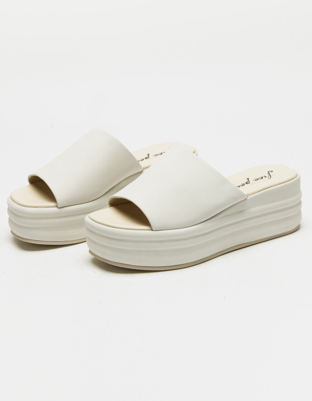 FREE PEOPLE Harbor Womens Flatform Sandals - WHITE | Tillys