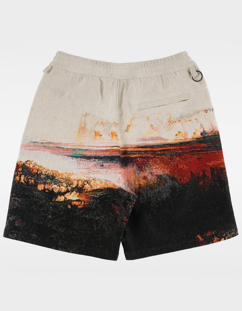 WELCOME SKATEBOARDS Rapture Jacquard Tapestry Mens Shorts - BONE