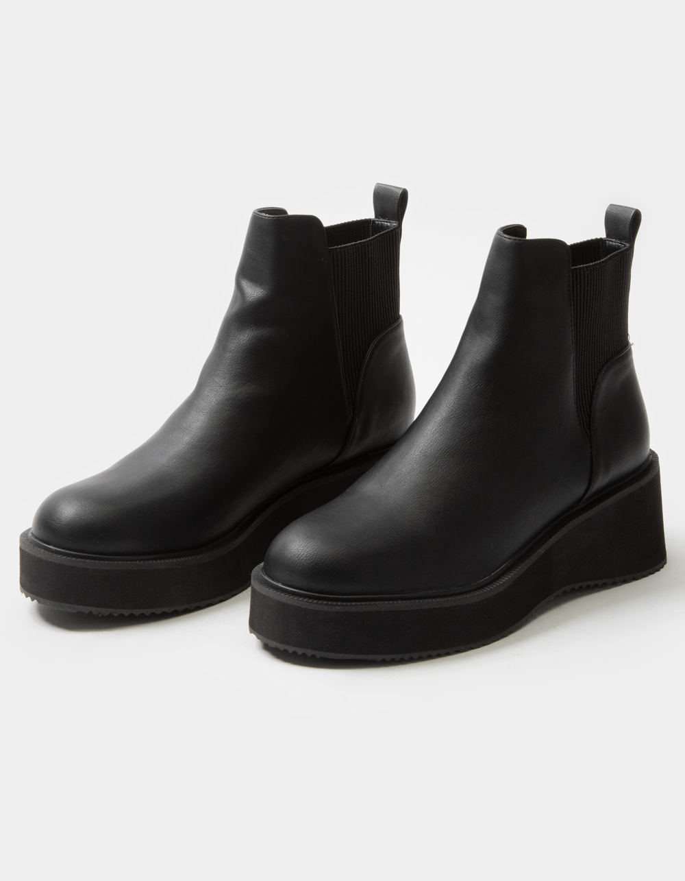BAMBOO Womens Chelsea Gore Boots 