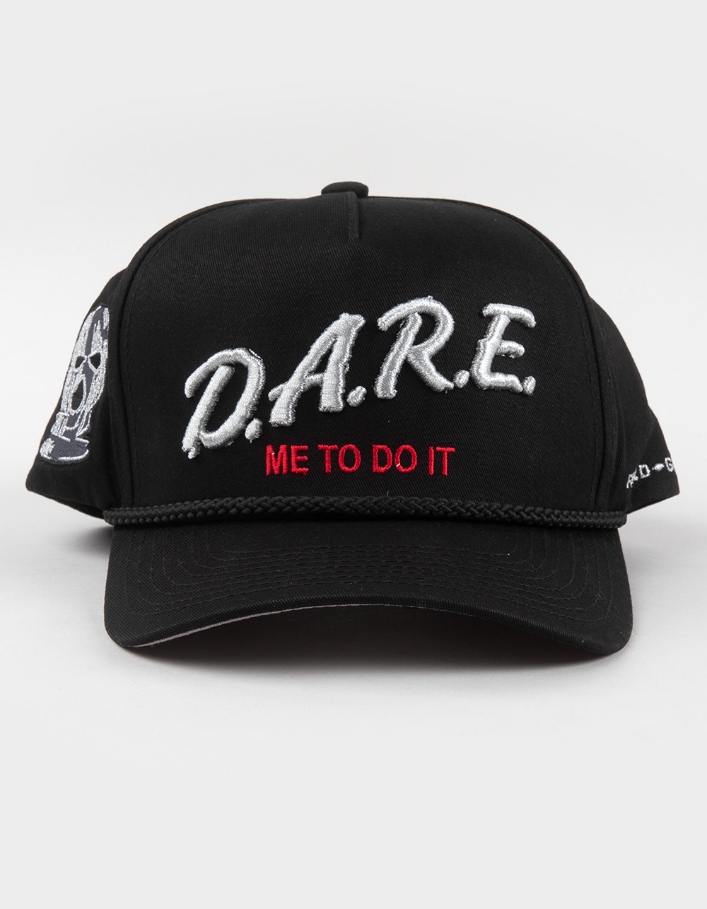 FIELD GRADE Dare Me To Do It Snapback Hat - BLACK COMBO