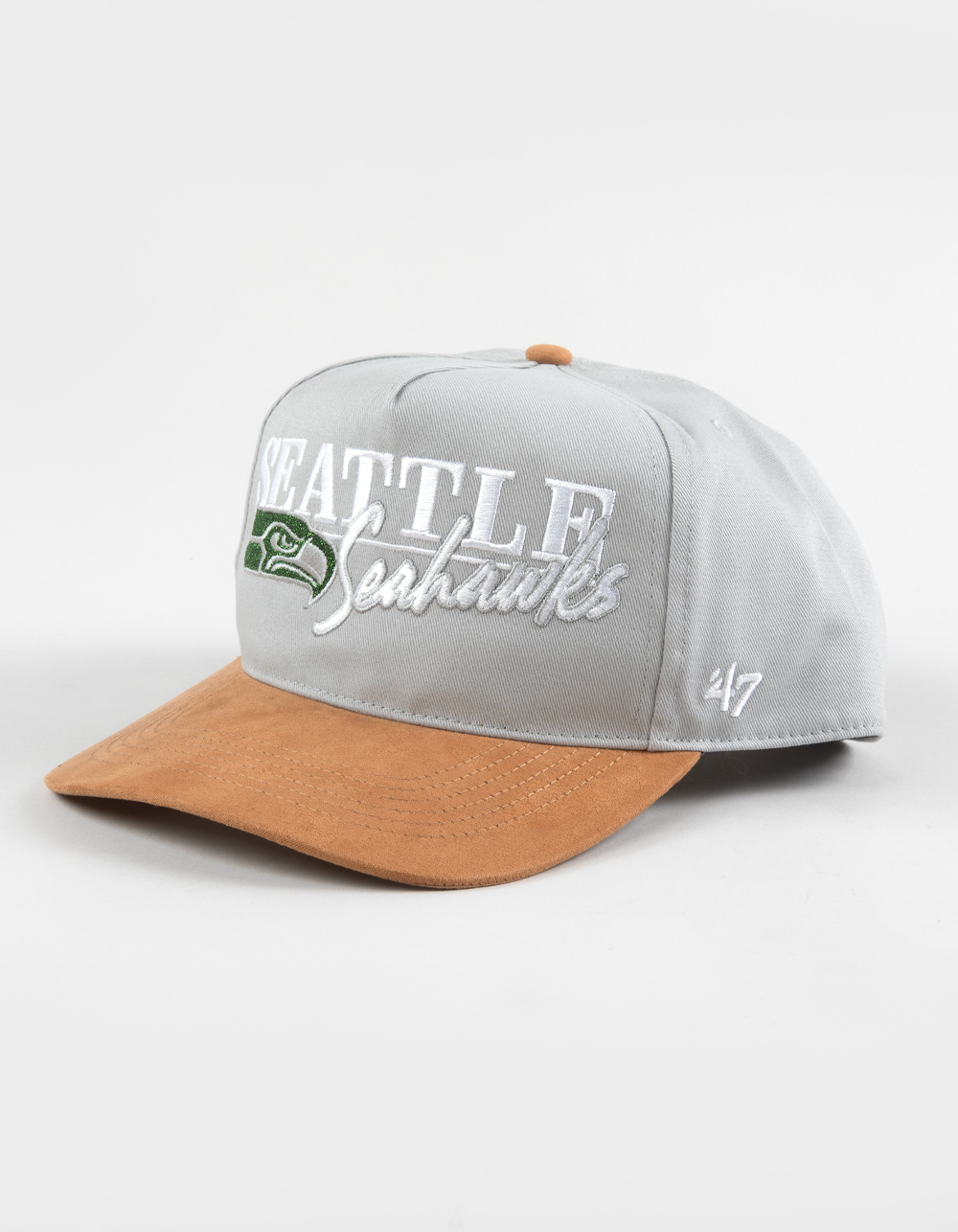 47 BRAND Seattle Seahawks Scribe Line '47 Hitch Snapback Hat  - GRAY COMBO