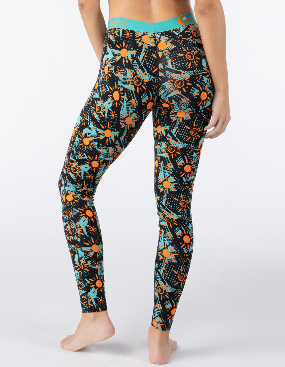 ETHIKA Summerdaze Womens Leggings BLACK COMBO Tillys