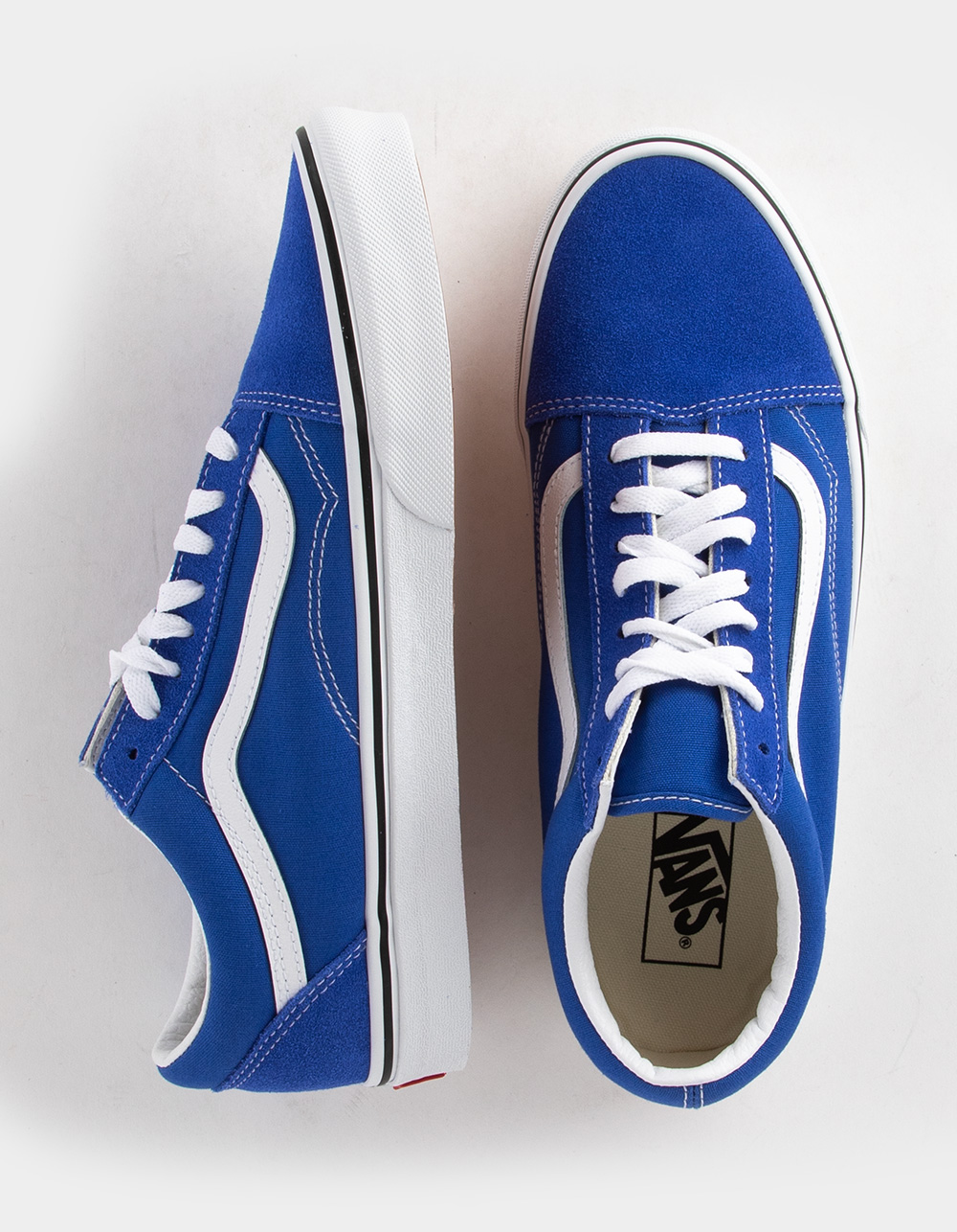 leven Verlaten over het algemeen VANS Old Skool Shoes - BLUE/WHT | Tillys