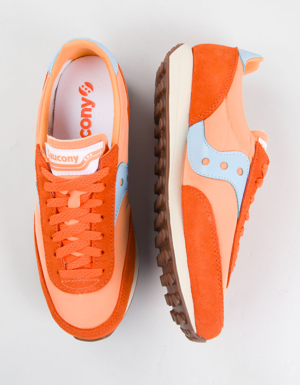 SAUCONY Trainer 80 Womens Shoes - ORANGE