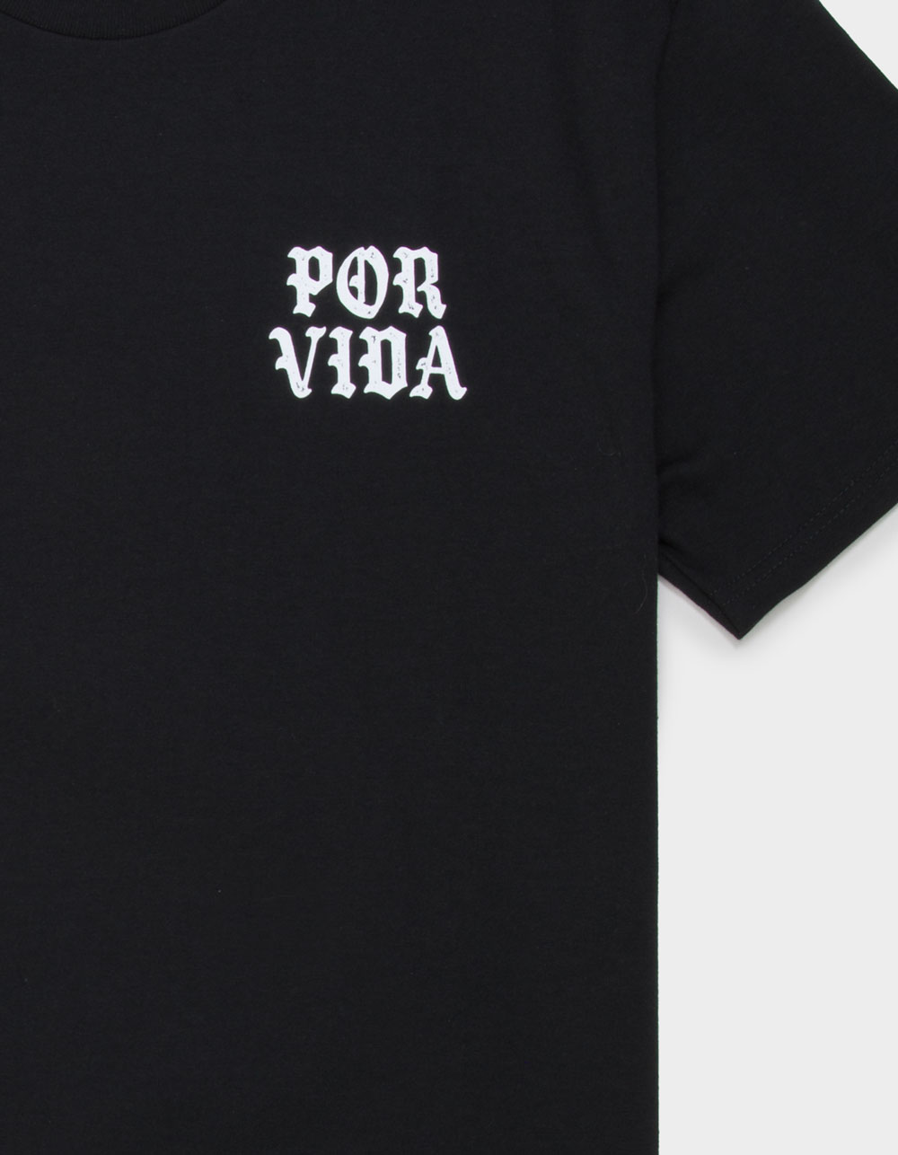 LAST CALL CO. Keeps Por Vida Mens Tee - BLACK