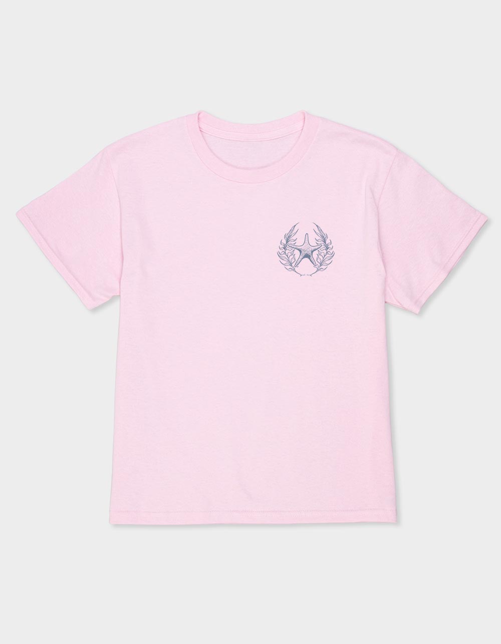 BIG SUR Coastal Paradise Unisex Kids Tee - LIGHT PINK