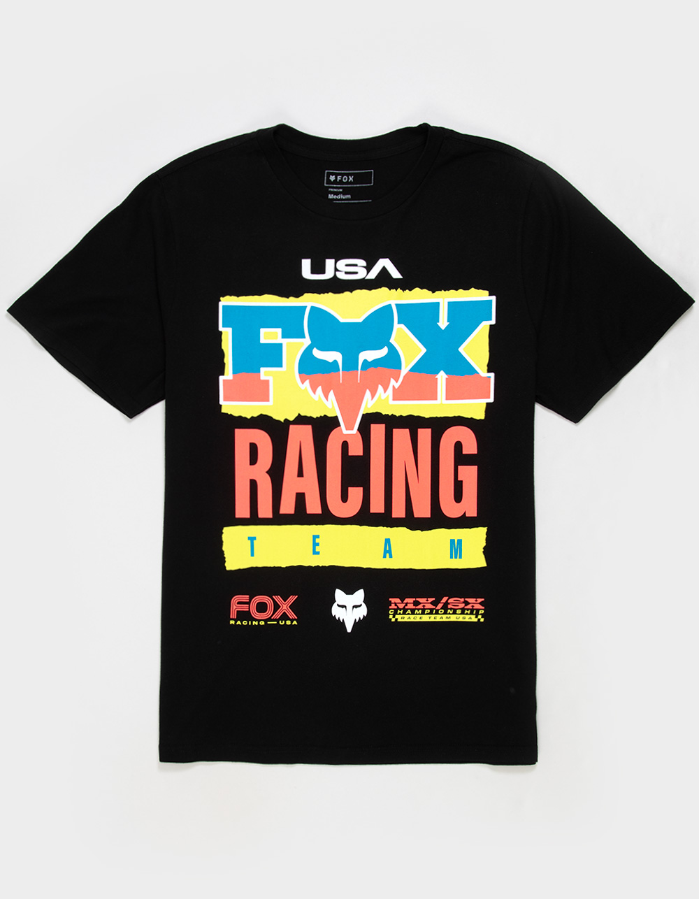 FOX Hardcore 195 Mens Tee - BLACK